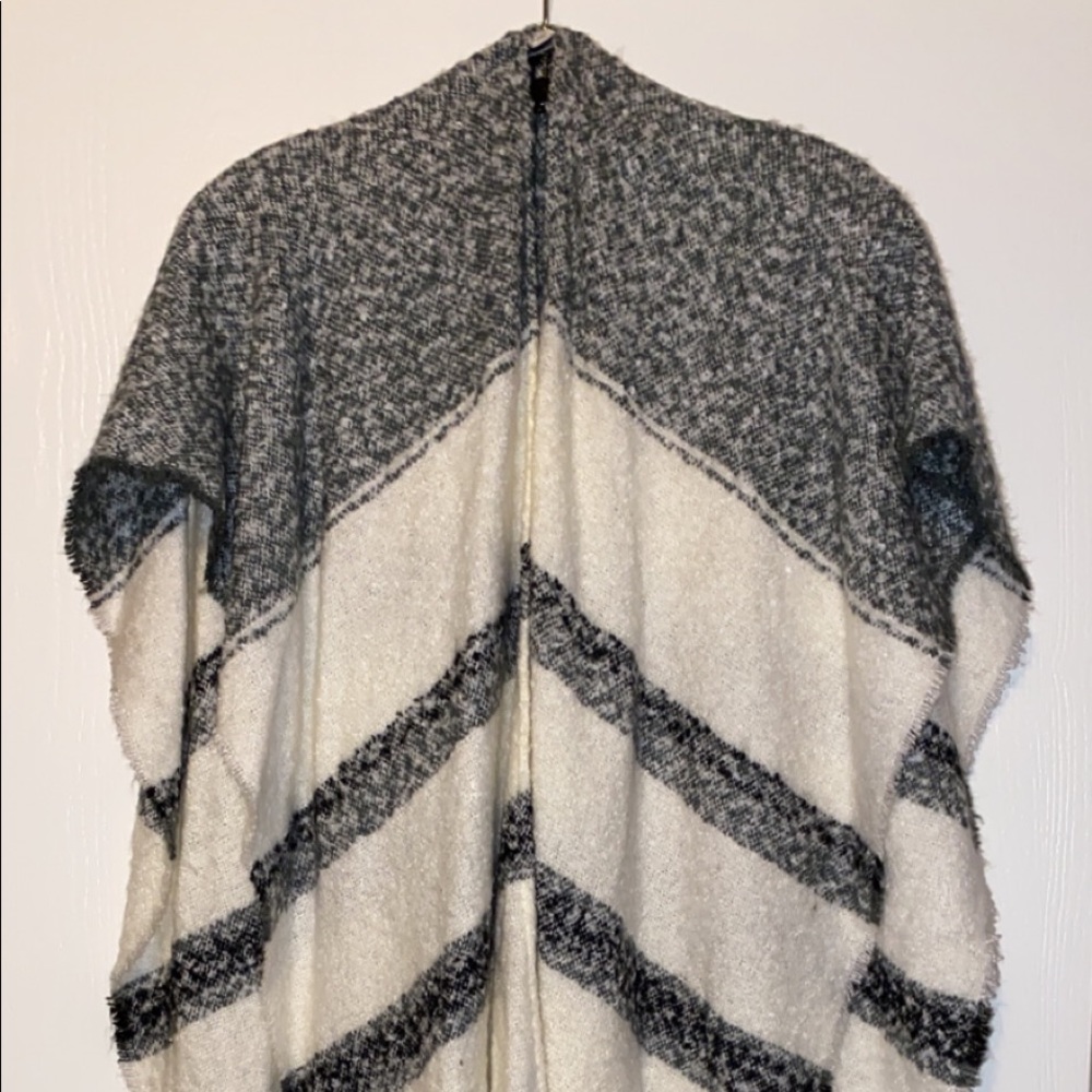 Shawl Style Ruana Sweater